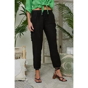 Dámské kalhoty Lin Passion Schwarz 4724763 40/42