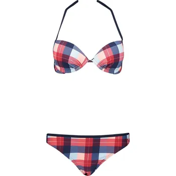 Dámské plavky Plavky s.Oliver Rot/ Dunkelblau 581793 38C-Cup