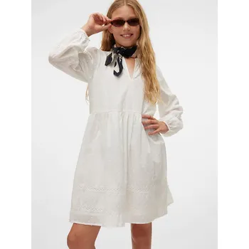 Dívčí šaty Vero Moda Girl Weiß 3386341 158