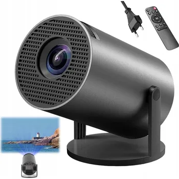 Projektor MINI PROJEKTOR ANDROID 4K PŘENOSNÝ PROJEKTOR WIFI BLUETOOTH TV OTOČNÝ