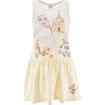 Dívčí šaty Disney Frozen Creme 3540996 128