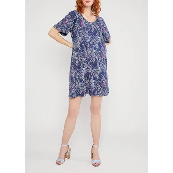 Dámské šaty Šaty Blutsgeschwister Dunkelblau 6938902 XL