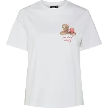 Tričko Pieces Weiß 5037073 L