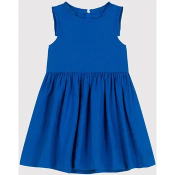 Dívčí šaty PETIT BATEAU Blau 4158295 92