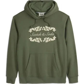 Pánská mikina Mikina Scotch & Soda Khaki 4622592 XL