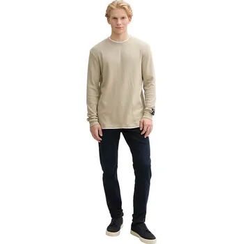 Pánský svetr Svetr TOM TAILOR Denim Beige 832298 S
