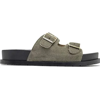 Dámské žabky Sixth Sens Khaki 9591199 37