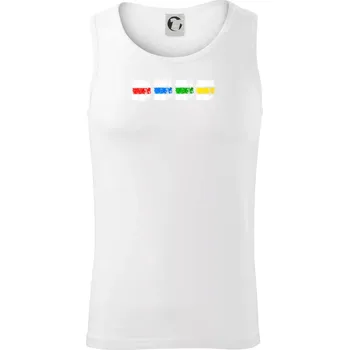 Pánské termoprádlo Turistické značky všechny - Tílko pánské Core - S ( Bílá )