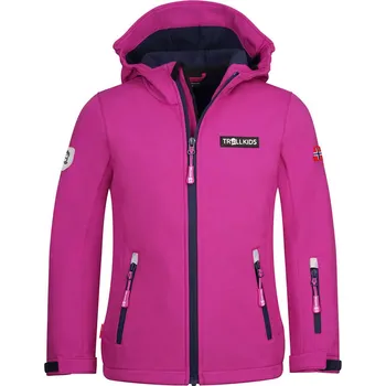 Dívčí bunda Trollkids Fuchsia 4698039 164