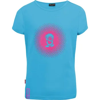Tričko Trollkids Hellblau/ Pink 466998 98