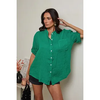 Dámská košile Košile Le Monde du Lin Grün 8411996 38/40