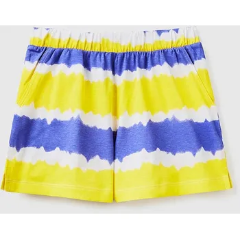 Dívčí kraťasy Benetton Gelb/ Blau 4966024 140