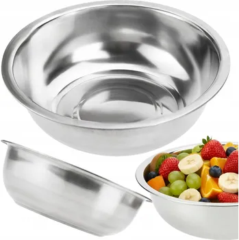 GASTRONOMICKÁ KUCHYŇSKÁ MÍSA 3L OCELOVÁ MISKA KOVOVÁ 27CM