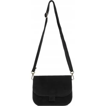 Kabelka Solome kabelka přes rameno přírodní semišová kůže černá