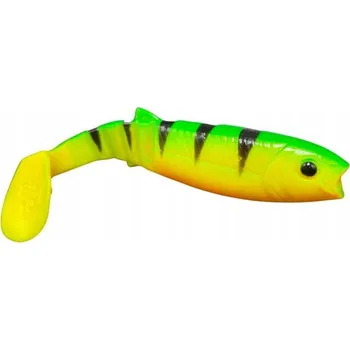 Umělá nástraha Gumová nástraha Savage Gear Cannibal 10cm Firetiger