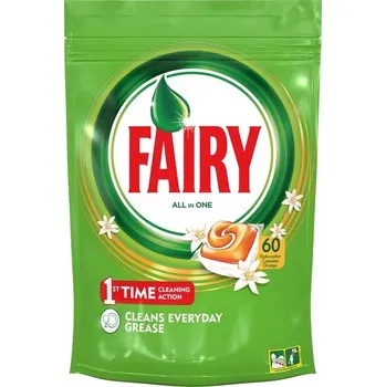 Kapsle do myčky nádobí All in One (vše v jednom) Fairy 60 ks