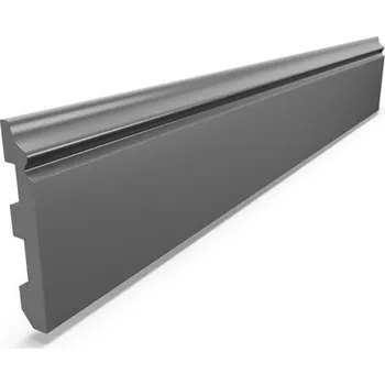 Obklad Nástěnná dekorativní lišta XPS DP5-S šedá rozměr 2000x12,6x79mm