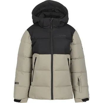 Dívčí bunda Icepeak Taupe/ Schwarz 4487234 128