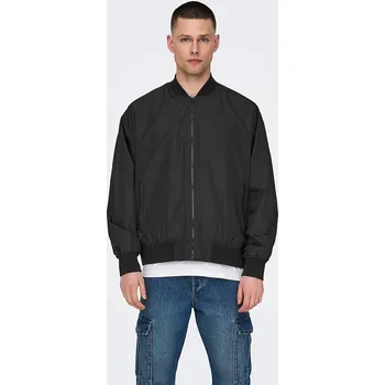 Pánská větrovka Bunda ONLY & SONS Schwarz 7703540 XXL