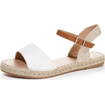 Dámské baleríny C'M Weiß/ Hellbraun 6993052 40