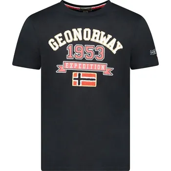 Chlapecké tričko Tričko Geographical Norway Schwarz 7556395 140