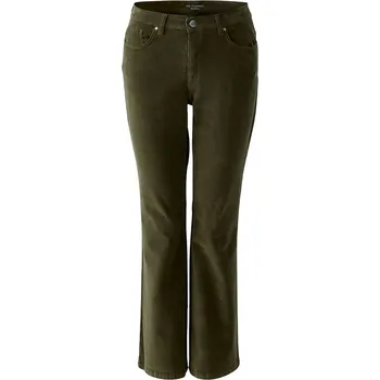 Dámské kalhoty Oui Khaki 4897790 40