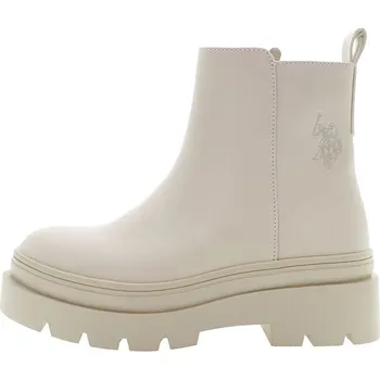Dámské kozačky Boty U.S. Polo Assn. Creme 411698 38