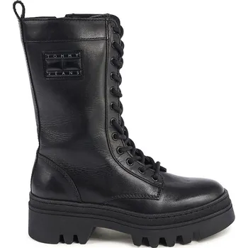 Dámské kozačky Boty Tommy Hilfiger Shoes Schwarz 323861 36