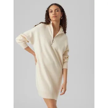 Dámské šaty Šaty Vero Moda Creme 9769991 M
