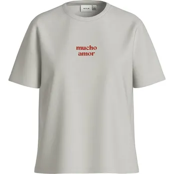 Dámské oblečení Tričko Vila Hellgrau 1145398 XS