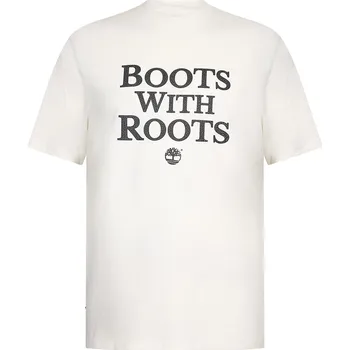 Pánské oblečení Tričko Timberland Vintage White 1217727 XL