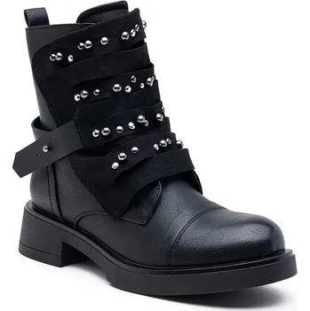 Dámské kozačky Boty Foreverfolie Schwarz 959124 37