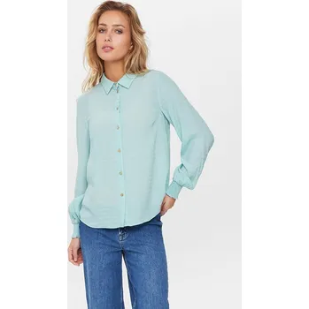 Dámská košile Košile NÜMPH Türkis 9314356 40