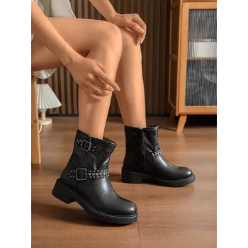 Dámské kozačky Boty Sixth Sens Schwarz 6863374 40