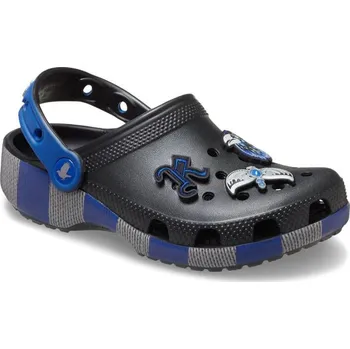 Dívčí pantofle Crocs Schwarz/ Blau 4871152 28.5