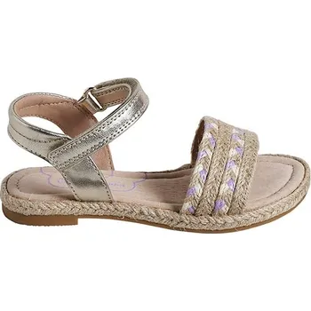 Dívčí sandály vertbaudet Beige/ Silber 5582207 28