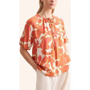 Dámské tričko Seidensticker Orange/ Weiß 6833688 38