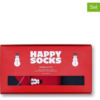 Pánské ponožky Ponožky Happy Socks Rot/ Dunkelblau 7771715 36