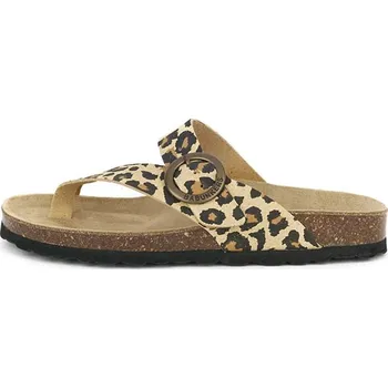 Dámské žabky BABUNKERS Family Beige/ Braun 754159 37