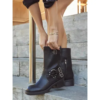 Dámské kozačky Kozačky Bellucci Schwarz 6408053 36