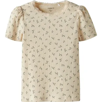 Dívčí tričko Tričko name it Beige 7764217 98
