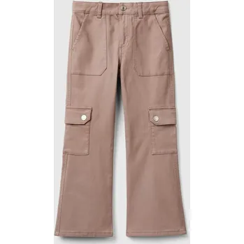 Dívčí džíny Benetton Taupe 4486077 168