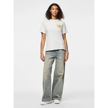 Tričko Pieces Weiß 2191869 S