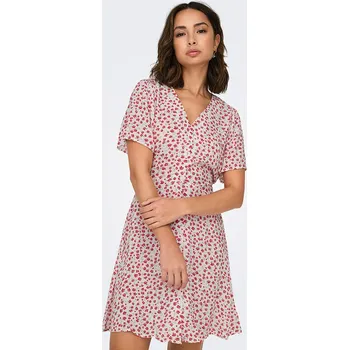 Dámská móda Šaty ONLY Rosa/ Rot 3454354 XL