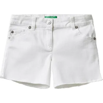 Dívčí kraťasy Benetton Weiß 2673548 110
