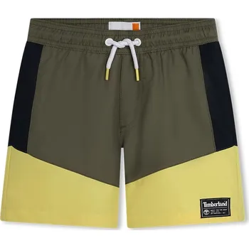 Chlapecké plavky Timberland Khaki/ Gelb 1593947 140