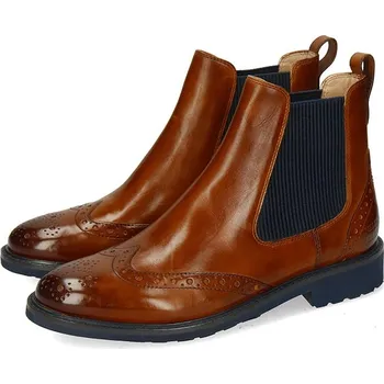 Dámské kozačky Kozačky MELVIN & HAMILTON Braun/ Dunkelblau 910033 39