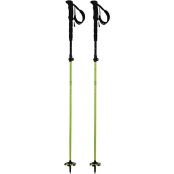 Sjezdová hůlka Lyžařské hole BLIZZARD Tour telescopic ski poles, black/lime green - 110/145 cm