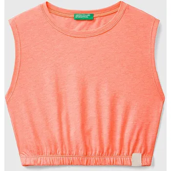 Dívčí tričko Tričko Benetton Apricot 2834481 122
