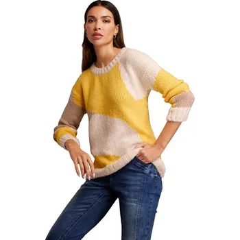 Dámský svetr Heine Beige/ Gelb 8346886 34